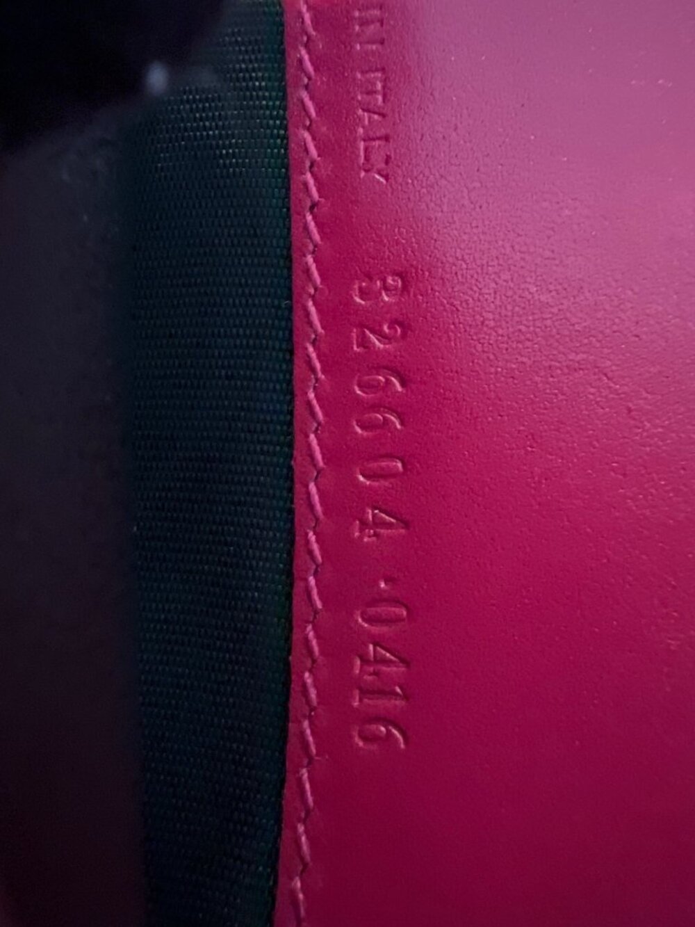 Saint Laurent Fuchsia Leather Tablet Case With Gold Hardware - Picture 14 of 14
